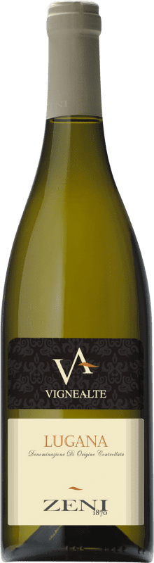 17,95 € Kostenloser Versand | Weißwein Zeni Vigne Alte D.O.C. Lugana Lombardei Italien Trebbiano Flasche 75 cl