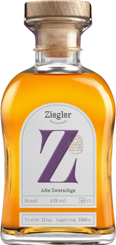 91,95 € 送料無料 | オルホ スペイン産の酒粕蒸留酒 Ziegler Alte Zwetschge ドイツ 1/3ボトル 35 cl Ciruela — プラム