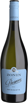 9,95 € Envio grátis | Espumante branco Zonin Frizzante D.O.C. Prosecco Friuli-Venezia Giulia Itália Glera Garrafa 75 cl