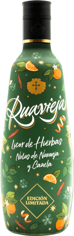 17,95 € Free Shipping | Herbal liqueur Ruavieja Edición Navidad Spain Bottle 70 cl