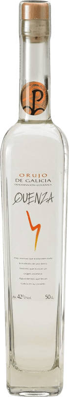 18,95 € Envio grátis | Aguardente Orujo Quenza Galiza Espanha Garrafa Medium 50 cl