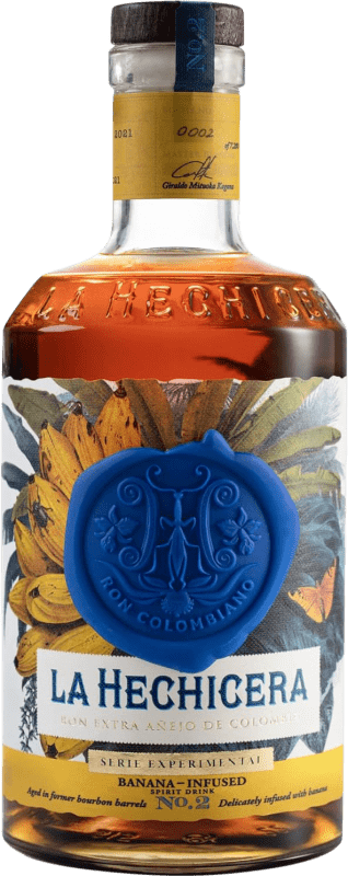 83,95 € Бесплатная доставка | Ром La Hechicera Serie Experimental Nº 2 Extra Añejo Колумбия бутылка 70 cl
