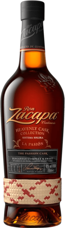 151,95 € Envío gratis | Ron Zacapa La Pasión Vainilla Colección Heavenly Cask Edición Limitada Guatemala Botella 70 cl