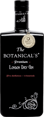 34,95 € Spedizione Gratuita | Gin Langley's Gin The Botanical's Premium London Dry Gin Regno Unito Bottiglia Terzo 35 cl