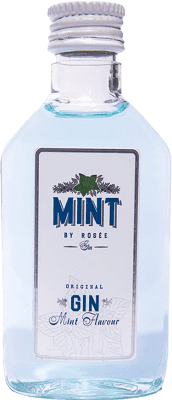 31,95 € 送料無料 | 12個入りボックス ジン Mint by Rosée Gin バレンシアのコミュニティ スペイン ミニチュアボトル 5 cl