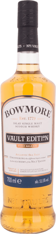 115,95 € Kostenloser Versand | Single Malt Whisky Morrison's Bowmore Vault Großbritannien 70 cl