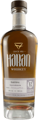 59,95 € Spedizione Gratuita | Whisky Single Malt Manuel Acha Haran Tradizionale Paese Basco Spagna 12 Anni Bottiglia 70 cl