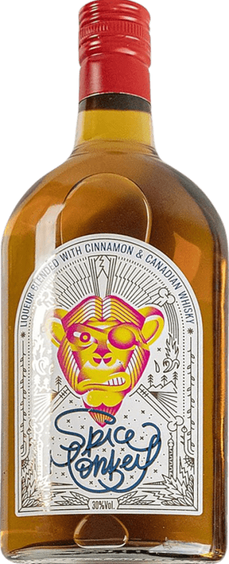 28,95 € Envío gratis | Licores Spice Monkey Comunidad Valenciana España Botella 70 cl