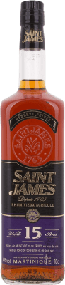 139,95 € 免费送货 | 朗姆酒 Plantations Saint James Vieux Agricole Réserve Privée 预订 马提尼克 15 岁 瓶子 70 cl