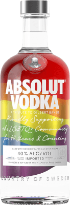19,95 € Free Shipping | Vodka Absolut Rainbow Pride Limited Edition Sweden 70 cl