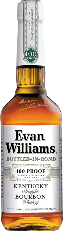 25,95 € 送料無料 | バーボンウイスキー Marie Brizard Evan Williams White — 白 ケンタッキー州 アメリカ 70 cl