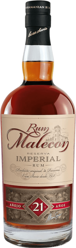 56,95 € Бесплатная доставка | Ром Bodegas de América Imperial Резерв Панама 21 Лет бутылка 70 cl