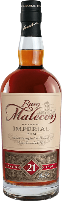 56,95 € Spedizione Gratuita | Rum Bodegas de América Imperial — Imperiale Riserva Panama 21 Anni 70 cl