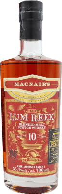 149,95 € Spedizione Gratuita | Whisky Blended MacNair's Lum Reek Cask Strength Batch 1 Regno Unito 10 Anni Bottiglia 70 cl