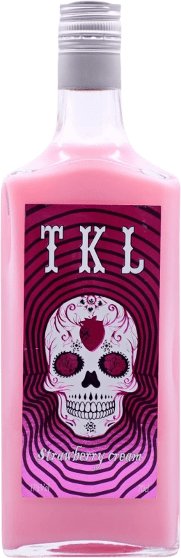 18,95 € Envio grátis | Creme de Licor Manuel Acha TKL Espanha 70 cl Fresa — Morango