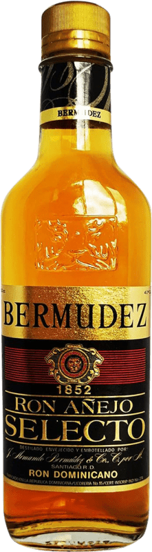 25,95 € 免费送货 | 朗姆酒 Bermúdez Selecto Añejo — 陈年 多明尼加共和国 7 岁 三分之一升瓶 35 cl