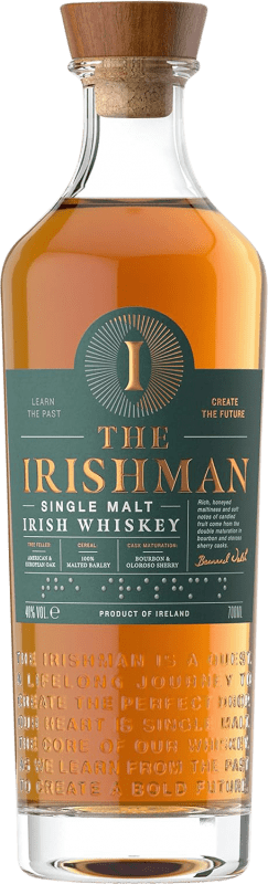 69,95 € Бесплатная доставка | Виски из одного солода The Irishman Ирландия бутылка 70 cl