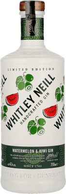 45,95 € Бесплатная доставка | Джин Whitley Neill Watermelon & Kiwi Limited Edition Gin Объединенное Королевство бутылка 70 cl