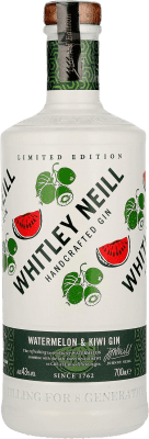 32,95 € 免费送货 | 金酒 Gin Whitley Neill 限量版 英国 70 cl Kiwi — 奇异果, Watermelon — 西瓜