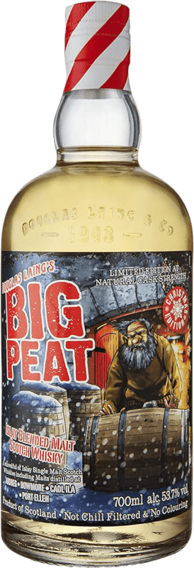 67,95 € Envoi gratuit | Whisky Blend Douglas Laing's Big Peat Christmas Édition Limitée Royaume-Uni Bouteille 70 cl