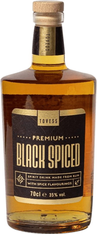 23,95 € 免费送货 | 朗姆酒 Tovess Negro — 黑色 英国 70 cl Spiced — 加香料