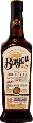 43,95 € Spedizione Gratuita | Rum Louisiana Bayou Single Batch Negro Artesanal Edición Limitada stati Uniti 5 Anni Bottiglia 70 cl