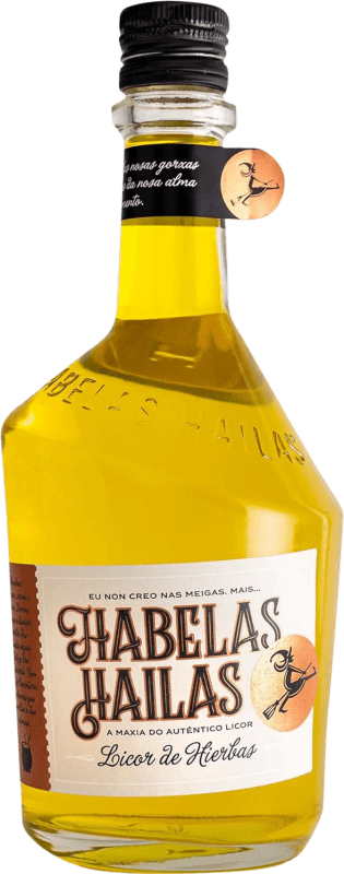 18,95 € Envio grátis | Licor de Ervas Habelas Hailas Galiza Espanha 70 cl