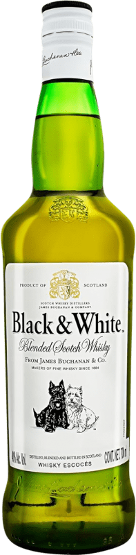 15,95 € Envío gratis | Whisky Blended Buchanan's Black & White Reino Unido Botella 70 cl