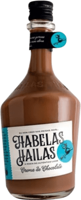 14,95 € Spedizione Gratuita | Crema di Liquore Habelas Hailas Chocolate Galizia Spagna Bottiglia 70 cl