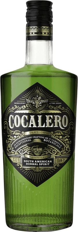 36,95 € 免费送货 | 草药利口酒 Cocalero Clásico 玻利维亚 瓶子 70 cl