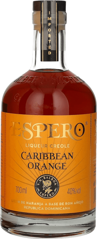 34,95 € 免费送货 | 朗姆酒 Espero Caribbean Orange Creole 多明尼加共和国 瓶子 70 cl