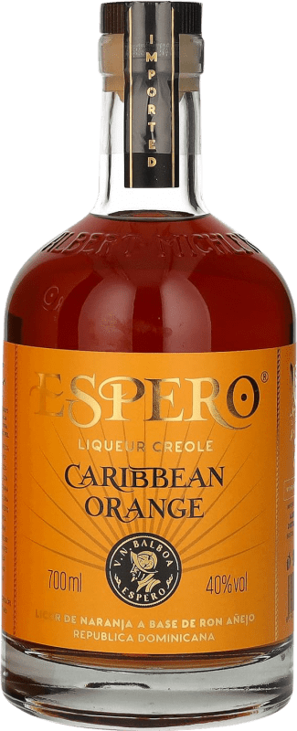 39,95 € 免费送货 | 利口酒 Espero Caribbean 多明尼加共和国 70 cl Creole — 克里奥尔风味, Orange — 橙子, Rum — 朗姆酒