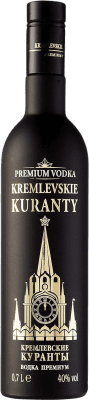 36,95 € Envio grátis | Vodca Akdov Kremlevskie Kuranty Premium Federação Russa Garrafa 70 cl