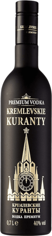 24,95 € Free Shipping | Vodka Akdov Kremlevskie Kuranty Premium Russian Federation 70 cl