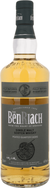 61,95 € Kostenloser Versand | Whiskey Single Malt The Benriach Peated Quarter Casks Großbritannien Flasche 70 cl