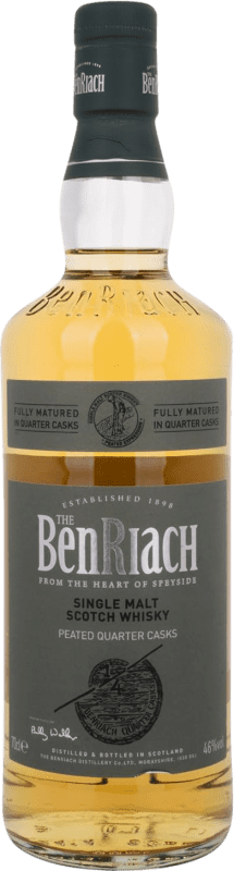 54,95 € Envío gratis | Whisky Single Malt The Benriach Quarter Cask — Barrica, Peated — Ahumado Reino Unido 70 cl