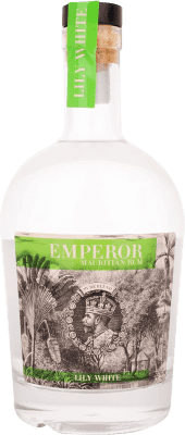 28,95 € 免费送货 | 朗姆酒 E.C. Oxenham Emperor Mauritian Lily White 毛里求斯 瓶子 70 cl