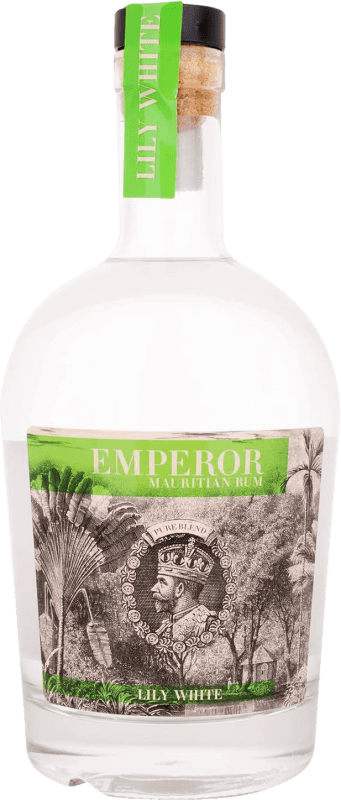 28,95 € 送料無料 | ラム E.C. Oxenham Emperor Mauritian Lily White モーリシャス ボトル 70 cl