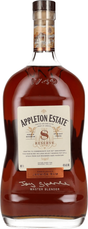 53,95 € Бесплатная доставка | Ром Appleton Estate Jamaica Ямайка 8 Лет 1 L
