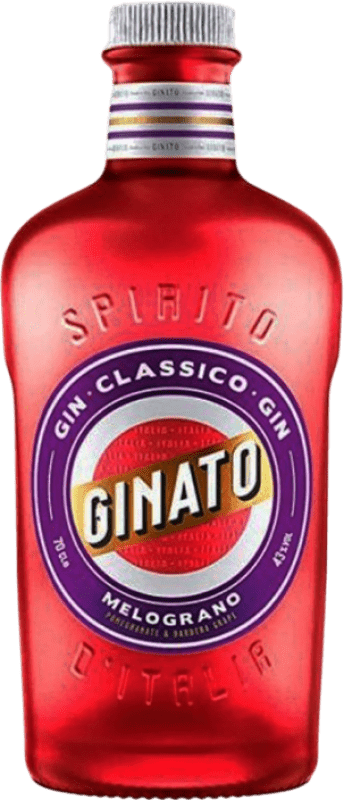 59,95 € Spedizione Gratuita | Genever Gin Ginato Italia 70 cl Melograno