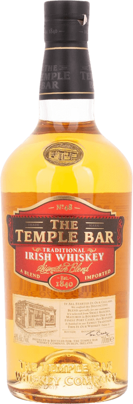 49,95 € 送料無料 | ブレンデッドウイスキー The Temple Bar 伝統的, Signature — シグネチャー アイルランド 70 cl