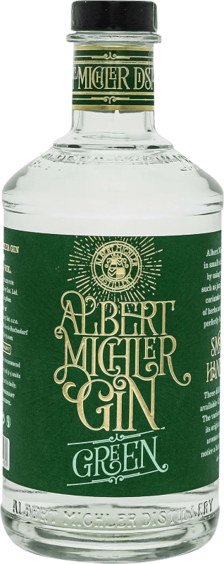 27,95 € Бесплатная доставка | Джин Albert Michler Green — Зелёная версия, Small Batch — Малая партия Объединенное Королевство 70 cl
