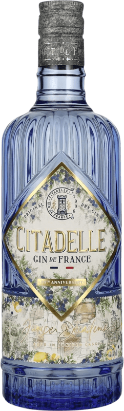 82,95 € 免费送货 | 金酒 Citadelle Gin Juniper Décadence 法国 瓶子 70 cl