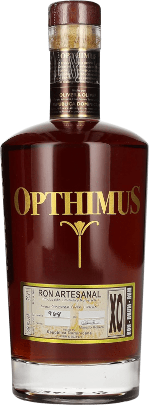 208,95 € 送料無料 | ラム Oliver & Oliver Opthimus Summa Cum Laude XO ドミニカ共和国 ボトル 70 cl