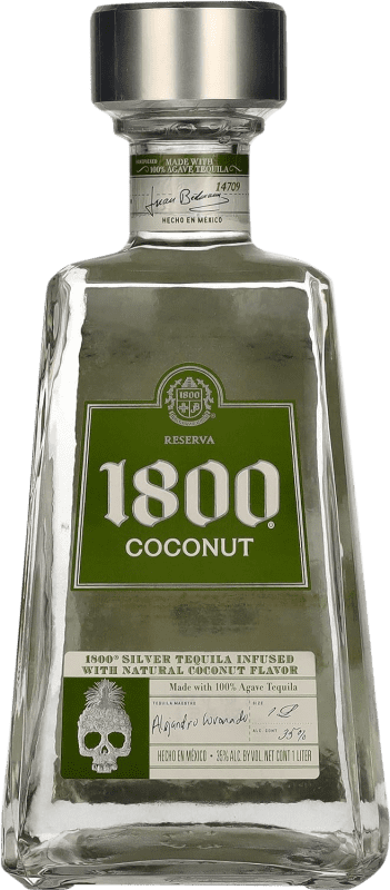 79,95 € 送料無料 | テキーラ José Cuervo 1800 Coconut メキシコ ボトル 1 L