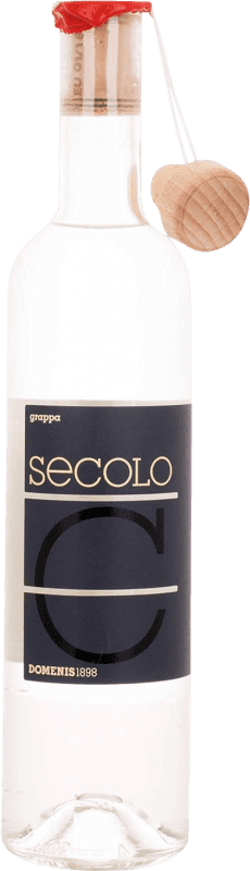 46,95 € Бесплатная доставка | Граппа Domenis 1898 Secolo Италия Средняя бутылка 50 cl