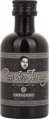 9,95 € 免费送货 | 朗姆酒 Ron de Jeremy Spiced PET 荷兰 微型瓶 5 cl