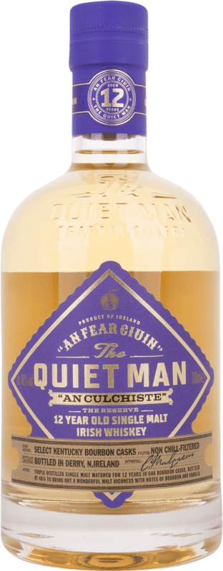 102,95 € Free Shipping | Whisky Single Malt Anfear Cium The Quiet Man an Culchiste Ireland 12 Years Bottle 70 cl