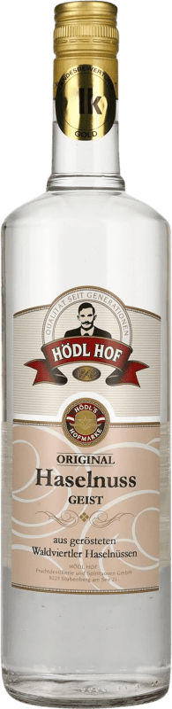 36,95 € Free Shipping | Pomace Brandy Hödl Hof Obstbrand — Fruit Brandy Germany 1 L Haselnuss — Hazelnut