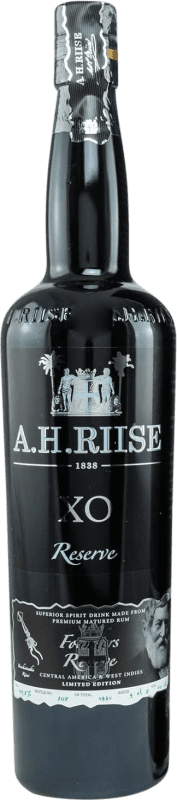 115,95 € 免费送货 | 朗姆酒 A.H. Riise Founders Reserve XO 预订 丹麦 瓶子 70 cl